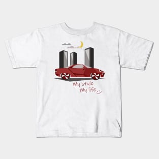 Red sports car Kids T-Shirt